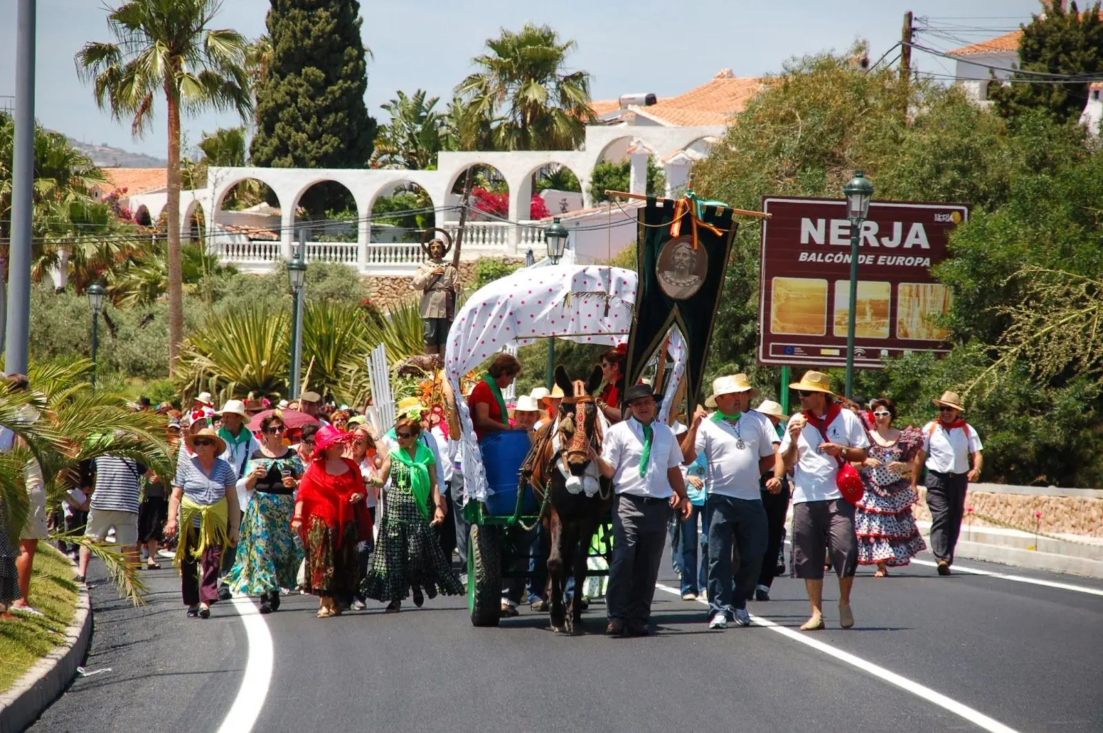 Romería de San Isidro en Nerja