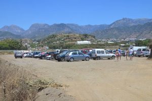El Playazo parking area
